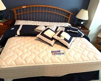 Like New -King size  Serta Perfect Sleeper   -Moonbeam Mist- mattress $520.