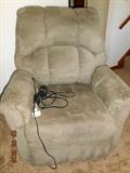 New in 2009.  Mfg. by Franklin Industries.  Electric recliner/lift chair in microfiber fabric.