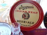 Buffalo's own "Iroquois Brewery" Indian Head Beer Tray