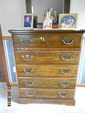 5 drawer pine dresser