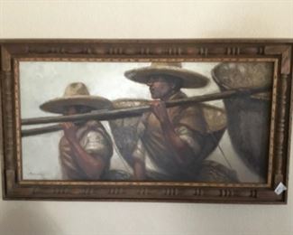 Large Original painting by Noel Espinoza