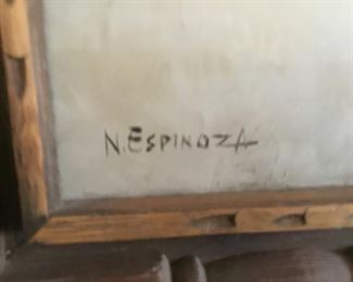 Large painting by  Noel Espinoza