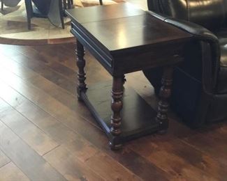 Side table with storage