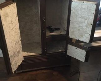 Antique Ice Box refrigerator