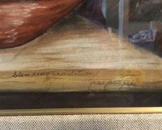 by Gene Leeds Cox Signed