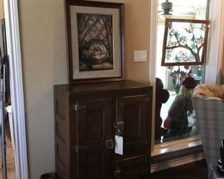 Antique Ice Box refrigerator Antique Ice Box refrigerator