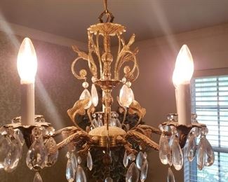 chandelier is for sale