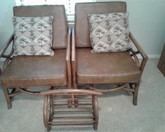 Price $250.00- for 2 chairs & magazine rack 