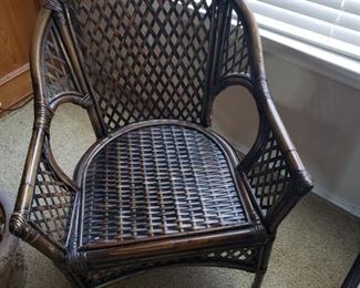 Dk wicker chair
