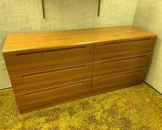 Danish style teak dresser (66”W x 20”D x 30”H) - $300 or best offer