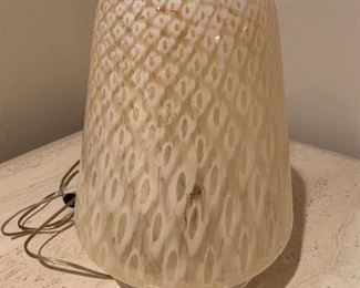 Mid Century Murano lamp (9”W x 16”H) - $850 or best offer
