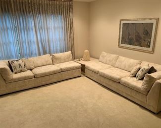 Baker Furniture sectional sofa (90”W x 34”D x 25”H) (measurements per unit) - $3,000 or best offer