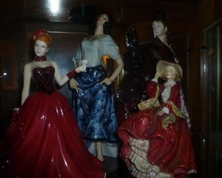 The girls by Royal Doulton!