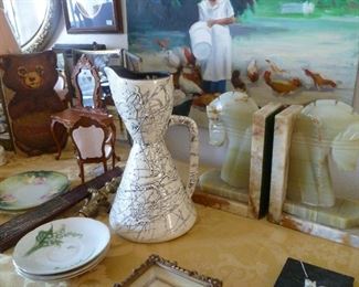 Mcm pottery pitcher