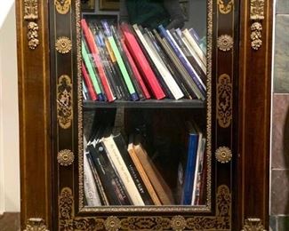 Napoleon III Boulle Style Bookcase, late 19thc.