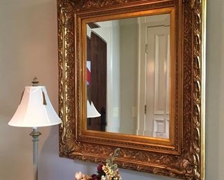 Gold Gilt Beveled Mirror