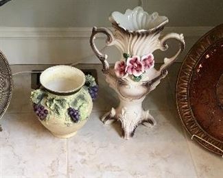 Capodimonte & Large decor plates