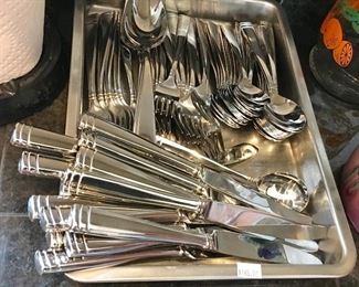 Signed Waterford Excellent Stainless flatware.