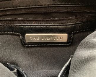 Lot B15 - Black Leather Shoulder Bag, $10