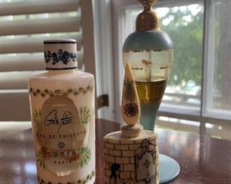 Lot B151 - Vintage Perfume Bottles, $30/all (3 pc.)