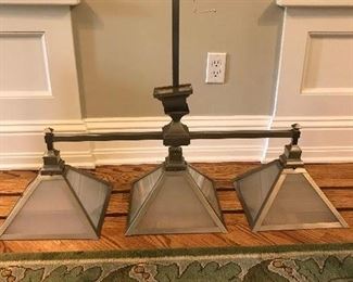 #5 Rejuvenation Light Fixture - 30" Drop, 41.5"W  x 12" D. $243 (orig. $325)