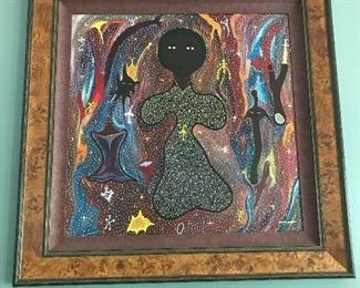 Ramphis Magloire Painting - 32.5" x 32.5" $562 (orig. $750)