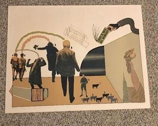 Unframed SEGUI Lithographs - 25" x 20" - All Signed & Numbered 45/100 - (3 of 13)