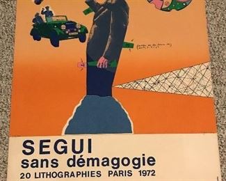 Unframed SEGUI Lithographs - 20" x 25" - All Signed & Numbered 45/100 - (4 of 13)
