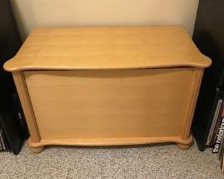 Maple Toy Chest - 35"W x 17.5"D x 22"H $45