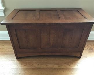 Stickley Blanket Chest with Hidden Drawer - 42"W x 21"D x 25"H $750