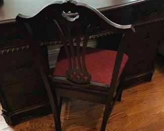 Antique Writer's Desk & Chair $93 (orig. $125)