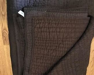 2 Brown Blankets. Twin size $15 (orig. $20)