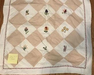 Embroidered King Duvet (next photo) & 2 Euro Shams $37 (orig. $50)