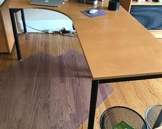 L Desk - 47" x 79" (Contents Not Included) $65