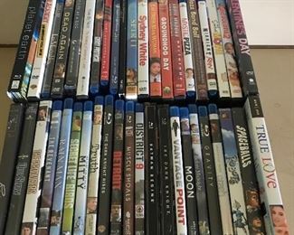 Lot 4- DVD and BlueRay lot $33 (orig. $45)