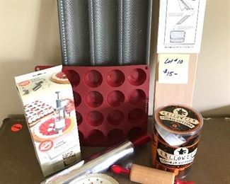 Lot 10- Baking assortment $15