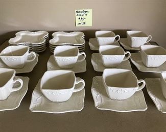 Lot 28- Paris Royal service for 10 $26 (orig. $35)