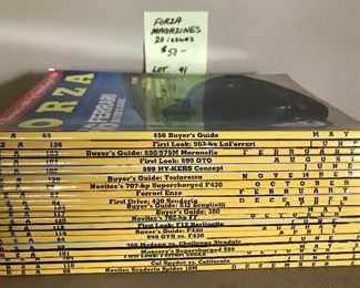 Lot 41- Forza magazines (20 issues) $37 (orig. $50)