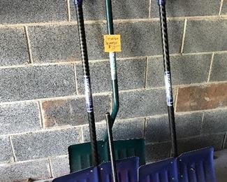 Shovels and squeegee $7 (orig. $10)