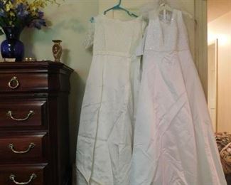 2 Vintage Wedding gowns