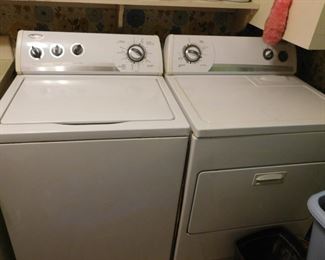 Washer and Dryer