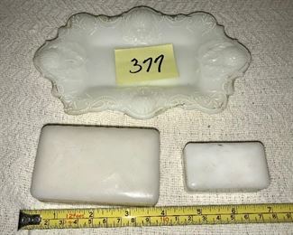 377 -- Soap dish with pin boxes