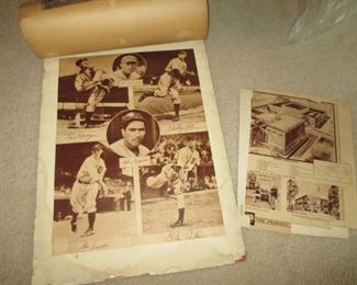 Baseball Scrap Book (there are  4 of them)