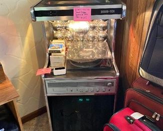 Groovy Disco ball stereo cabinet