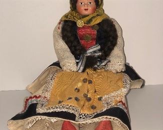 Lot #37 adorable ethnic doll, $12