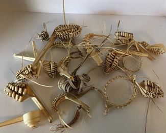 Lot #61 palm art, $68, not sold individually 