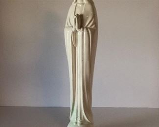 Lot #87 white 11' Mary, $24