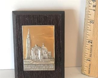 Lot #126 small plaque, $6