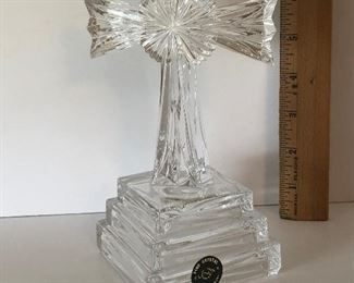 Lot #135 crystal cross, $12