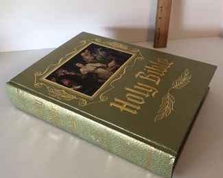 Lot #148 large bible, $16